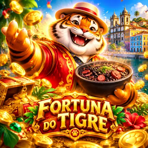 Respin do Fortune Tiger com multiplicador ativado sobre a linha vencedora