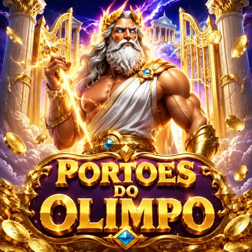 Tela do Gates of Olympus com multiplicadores caindo sobre a grade