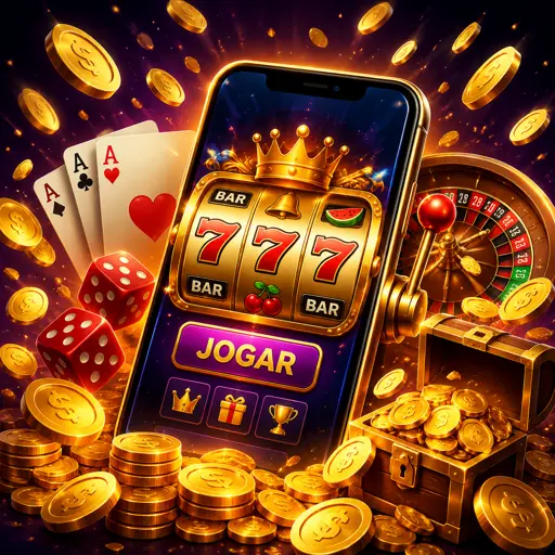 Aplicativo da F59.COM aberto em um smartphone Android mostrando o menu de jogos